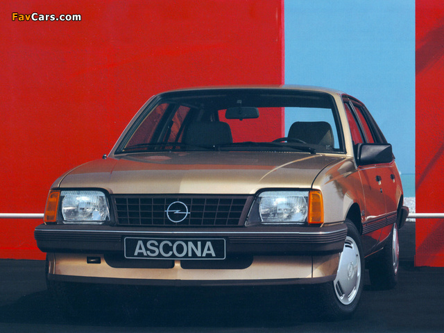 Pictures of Opel Ascona CC (C2) 1984–86 (640 x 480)