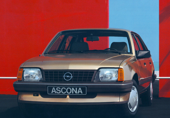 Pictures of Opel Ascona CC (C2) 1984–86