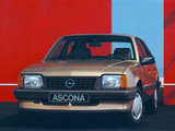 Pictures of Opel Ascona CC (C2) 1984–86
