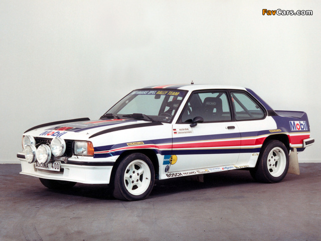 Pictures of Opel Ascona B400 Rally Version (B) (640 x 480)