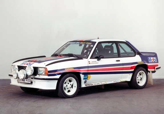 Pictures of Opel Ascona B400 Rally Version (B)