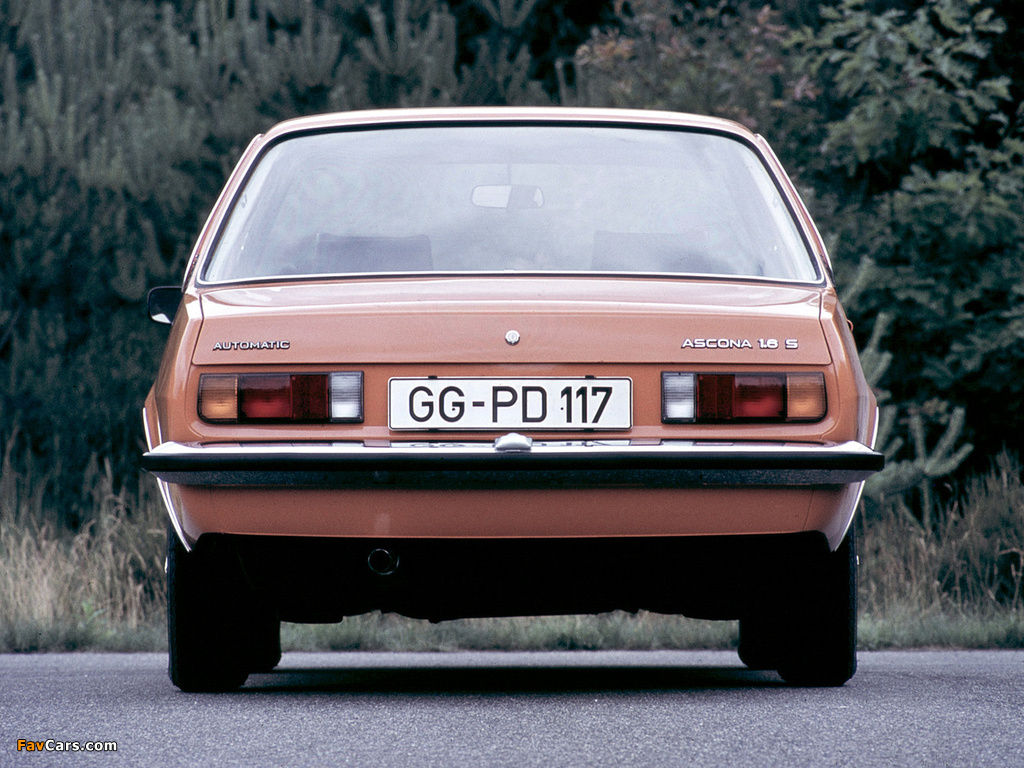 Opel Ascona 2-door (B) 1975–81 wallpapers (1024 x 768)