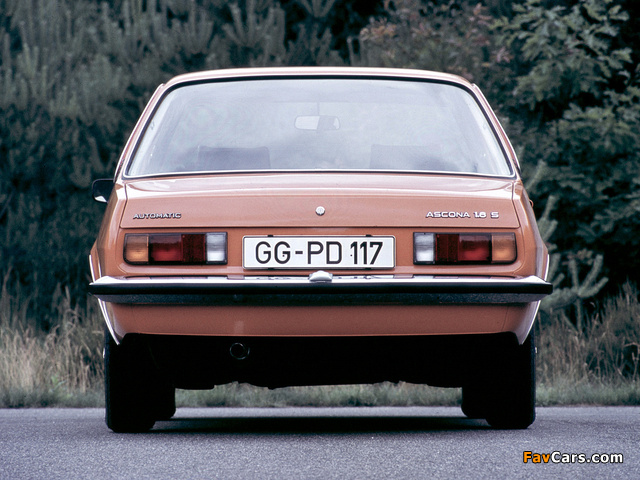 Opel Ascona 2-door (B) 1975–81 wallpapers (640 x 480)