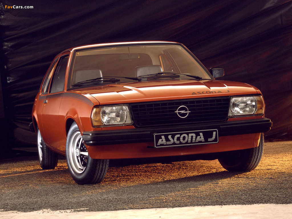 Opel Ascona J (B) 1975–81 wallpapers (1024 x 768)