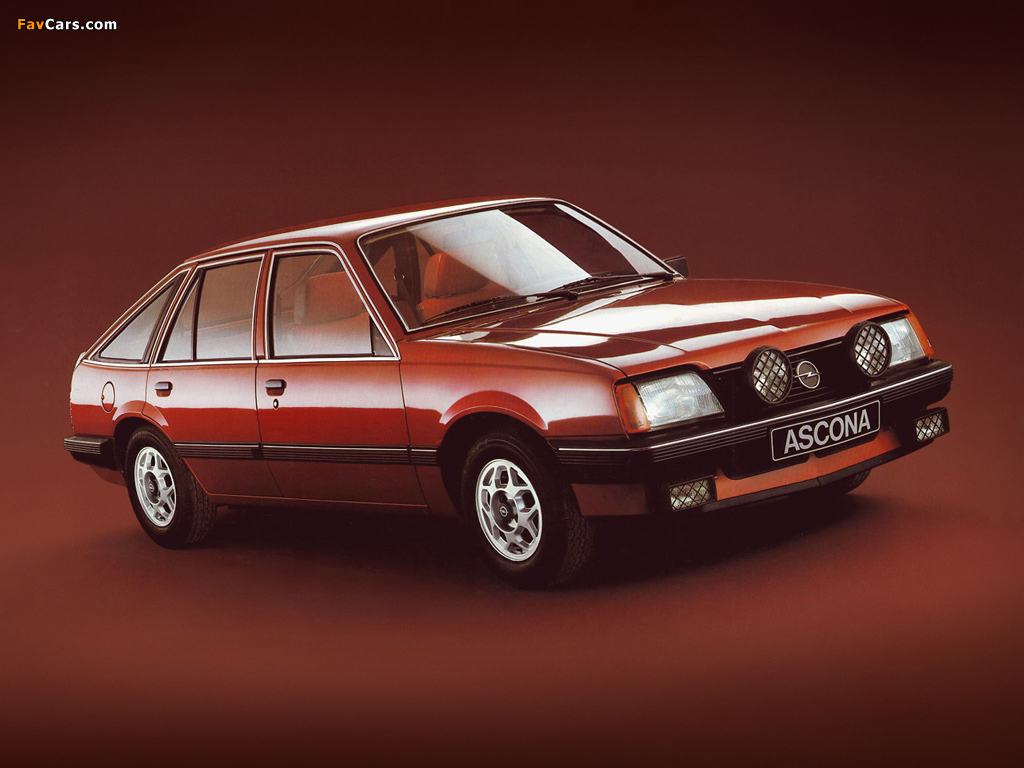 Opel Ascona CC (C1) 1981–84 wallpapers (1024 x 768)