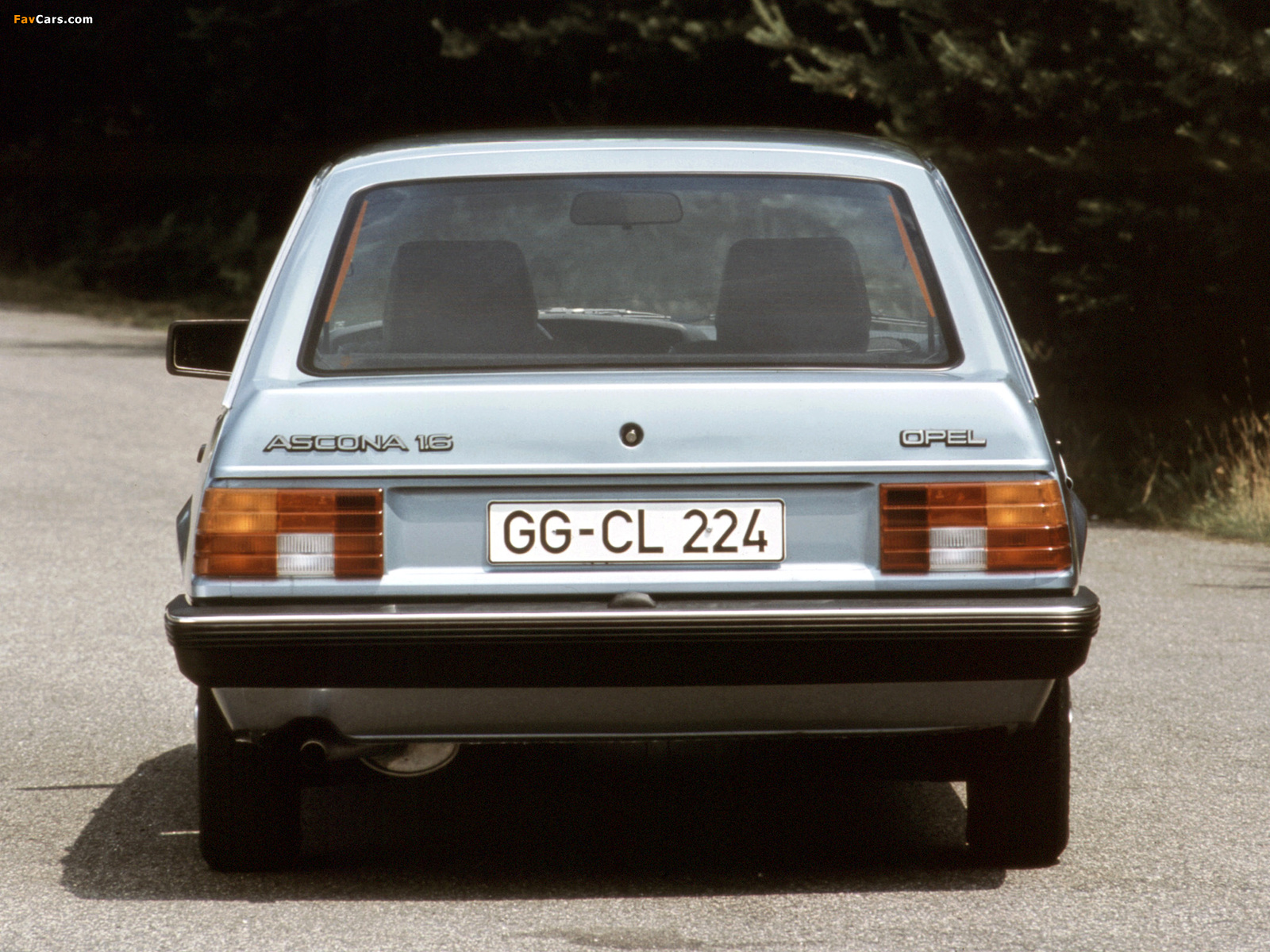 Opel Ascona CC (C1) 1981–84 wallpapers (1600 x 1200)