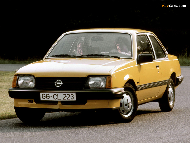 Opel Ascona 2-door (C1) 1981–84 wallpapers (800 x 600)