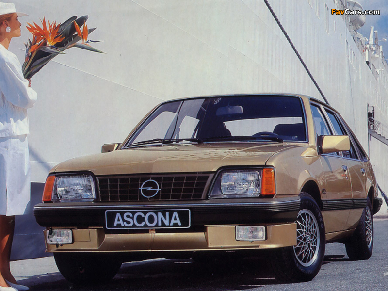 Opel Ascona CC CD (C2) 1984–86 wallpapers (800 x 600)