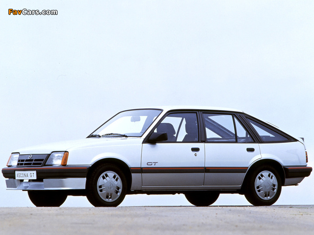 Opel Ascona CC GT (C2) 1984–86 wallpapers (640 x 480)