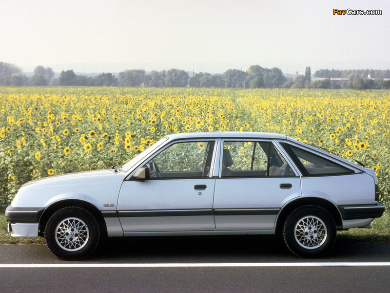 Opel Ascona CC (C3) 1986–88 wallpapers (800 x 600)