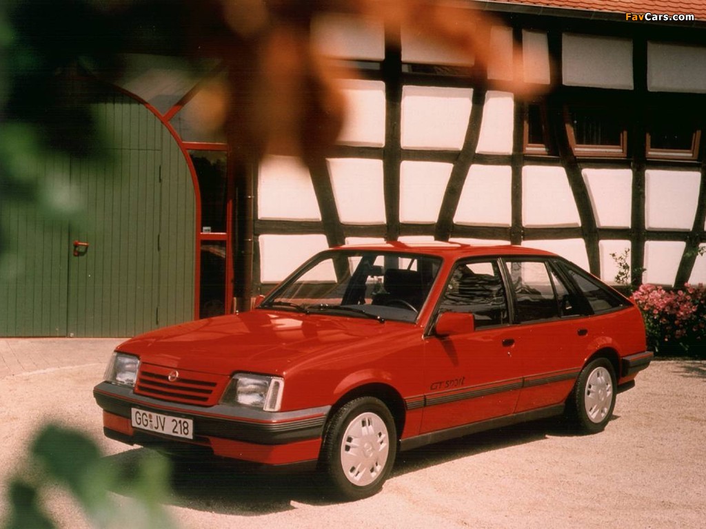 Opel Ascona CC GT/Sport (C3) 1987–88 wallpapers (1024 x 768)