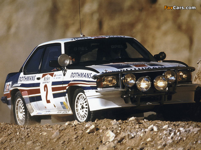 Opel Ascona B400 Rally Version (B) wallpapers (640 x 480)