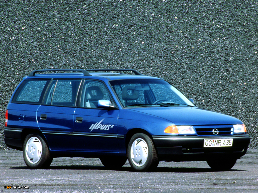 Images of Opel Astra Impuls II (F) 1992 (1024 x 768)