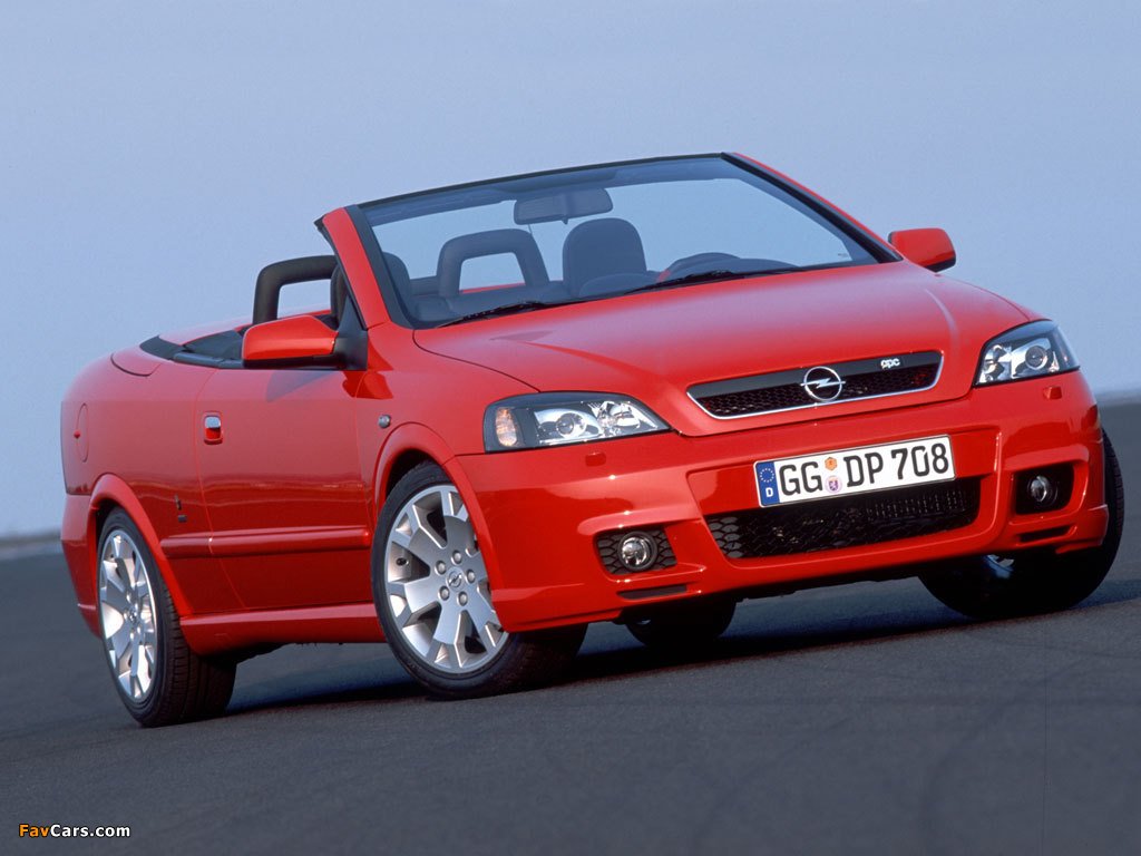 Images of Opel Astra OPC Cabrio (G) 2002–04 (1024 x 768)