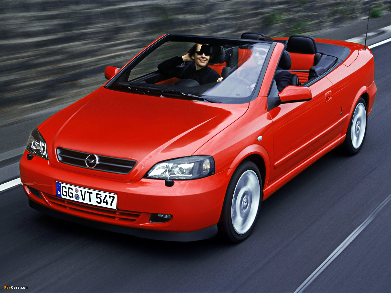 Images of Opel Astra Cabrio Linea Rossa (G) 2003–04 (1600 x 1200)