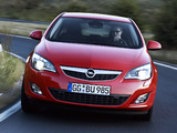Images of Opel Astra 5-door (J) 2009