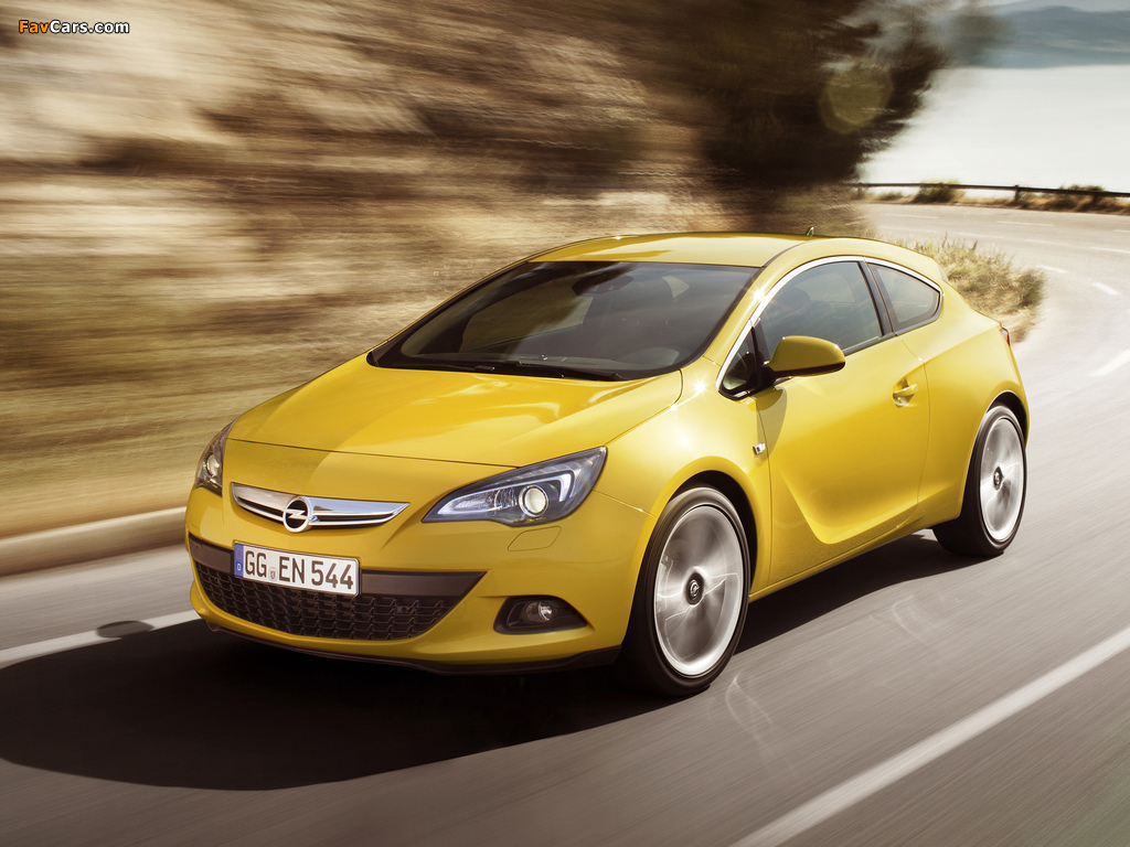 Images of Opel Astra GTC (J) 2011 (1024 x 768)