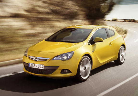 Images of Opel Astra GTC (J) 2011