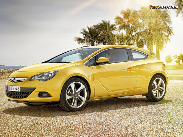 Images of Opel Astra GTC (J) 2011 (640 x 480)