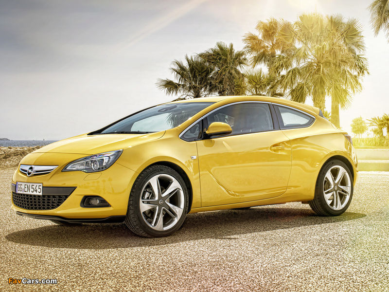 Images of Opel Astra GTC (J) 2011 (800 x 600)
