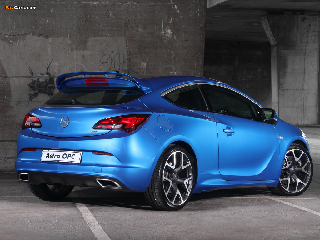 Images of Opel Astra OPC ZA-spec (J) 2013 (1024 x 768)
