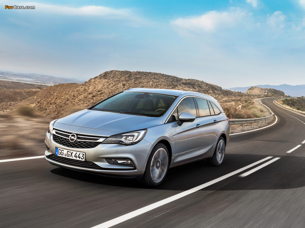 Images of Opel Astra Sports Tourer (K) 2015 (1024 x 768)