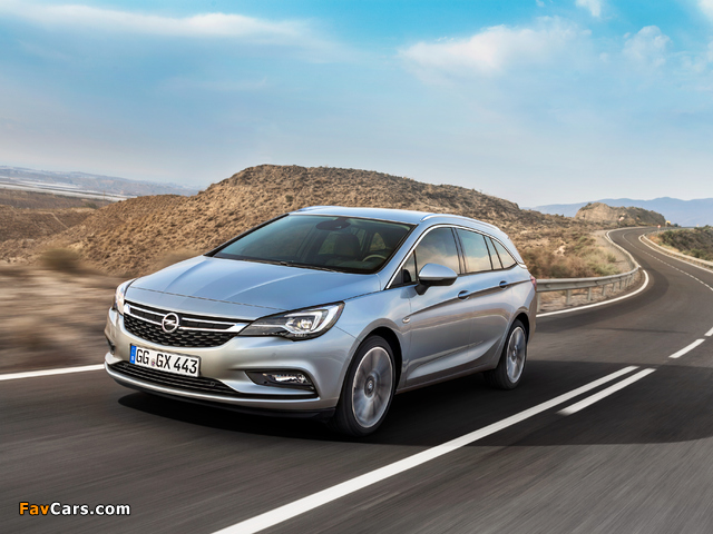 Images of Opel Astra Sports Tourer (K) 2015 (640 x 480)
