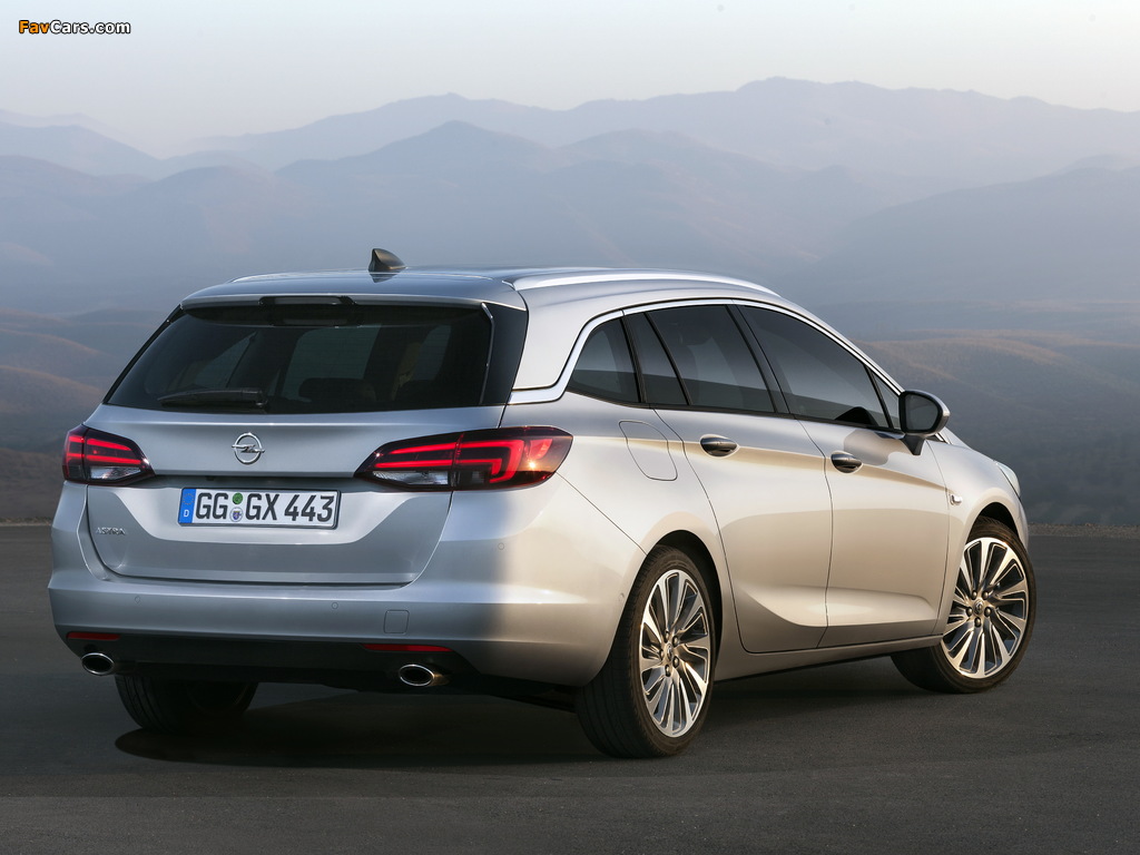 Images of Opel Astra Sports Tourer (K) 2015 (1024 x 768)