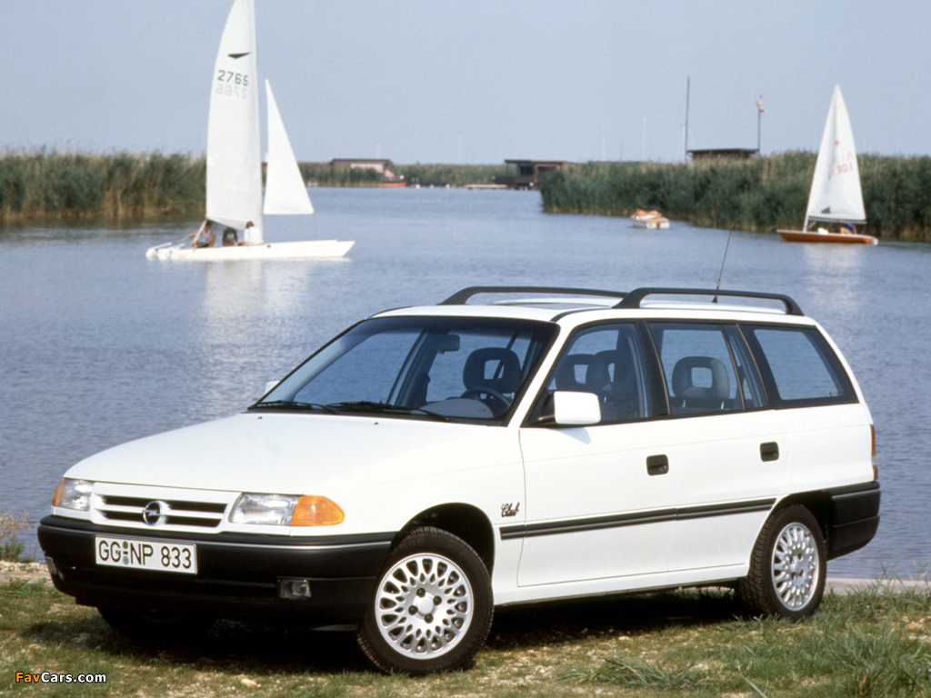 Opel Astra Caravan (F) 1991–94 images (1024 x 768)