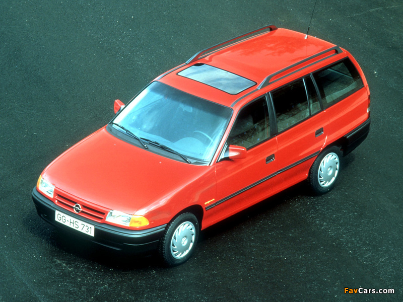 Opel Astra Caravan (F) 1991–94 photos (800 x 600)