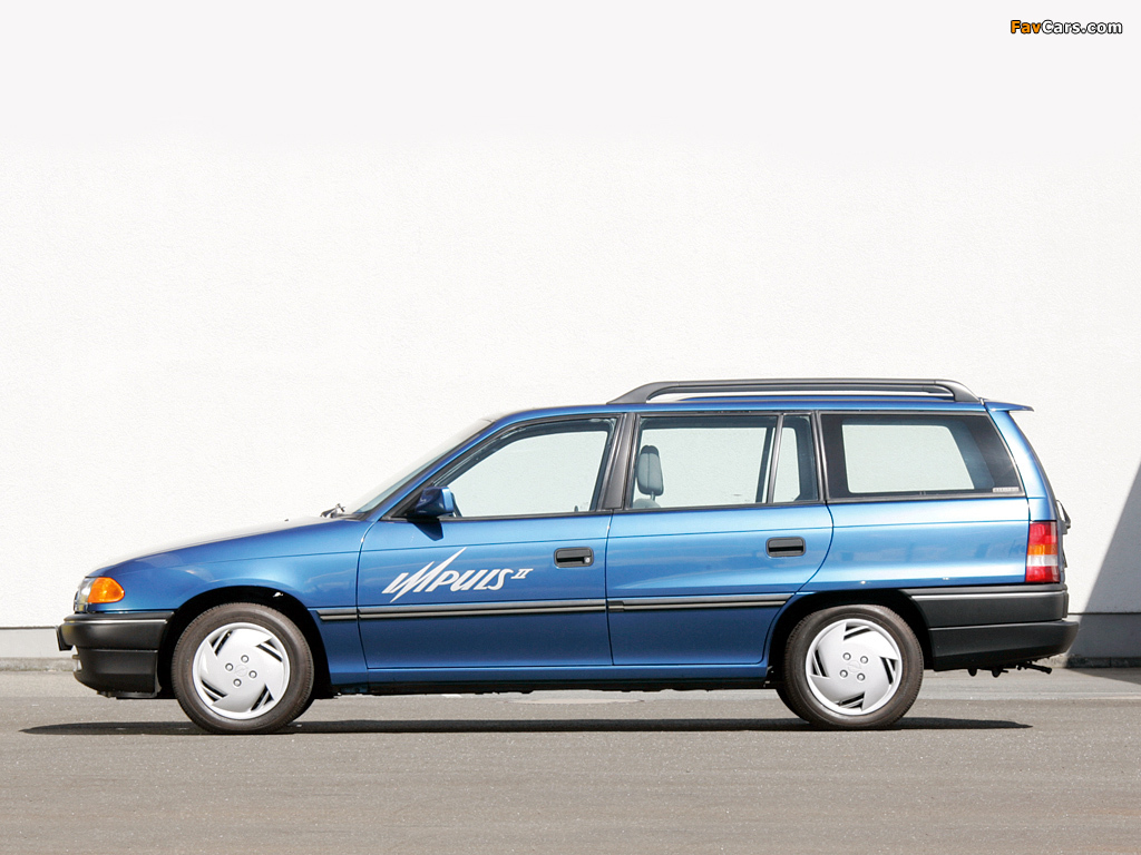 Opel Astra Impuls II (F) 1992 pictures (1024 x 768)