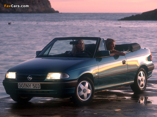 Opel Astra Cabrio (F) 1993–94 images (640 x 480)