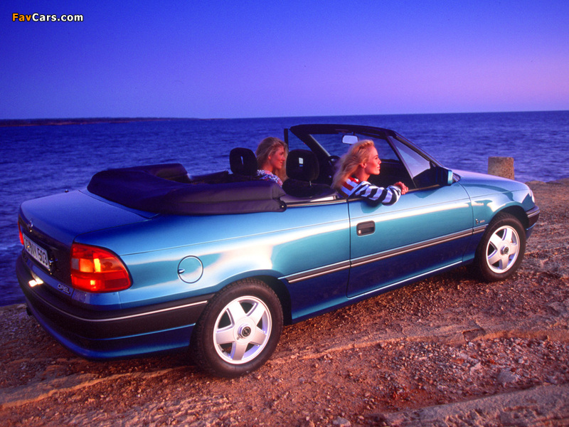 Opel Astra Cabrio (F) 1993–94 photos (800 x 600)