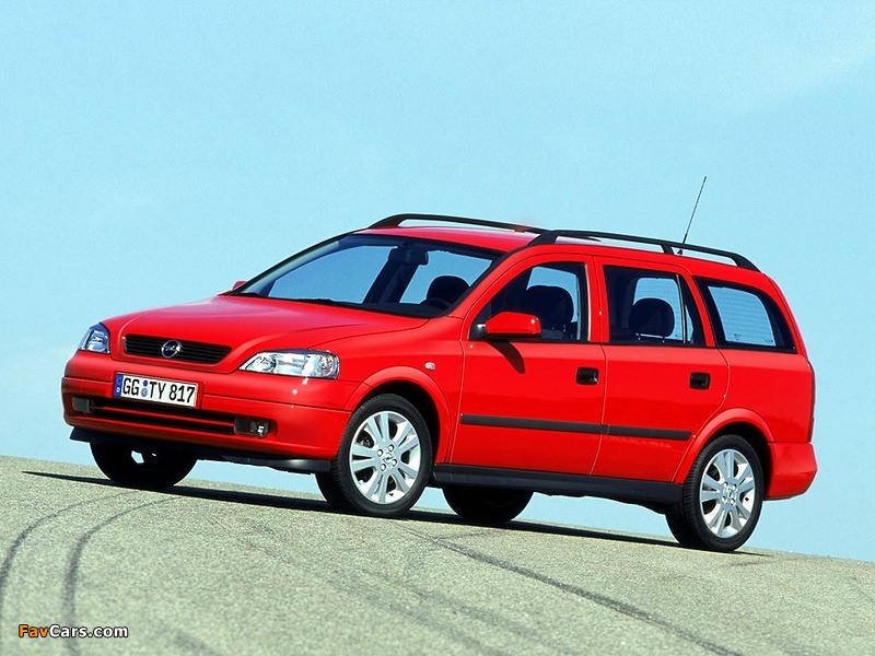 Opel Astra Caravan (G) 1998–2004 photos (800 x 600)