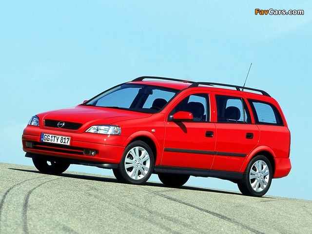 Opel Astra Caravan (G) 1998–2004 photos (640 x 480)