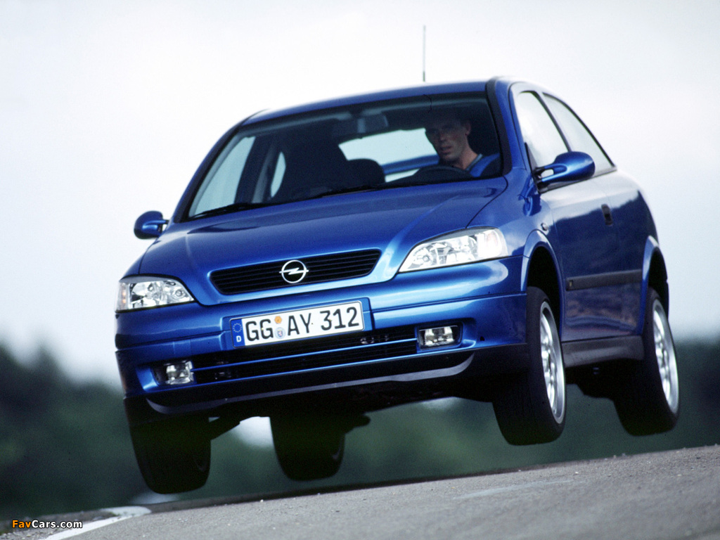 Opel Astra OPC (G) 1999–2001 photos (1024 x 768)