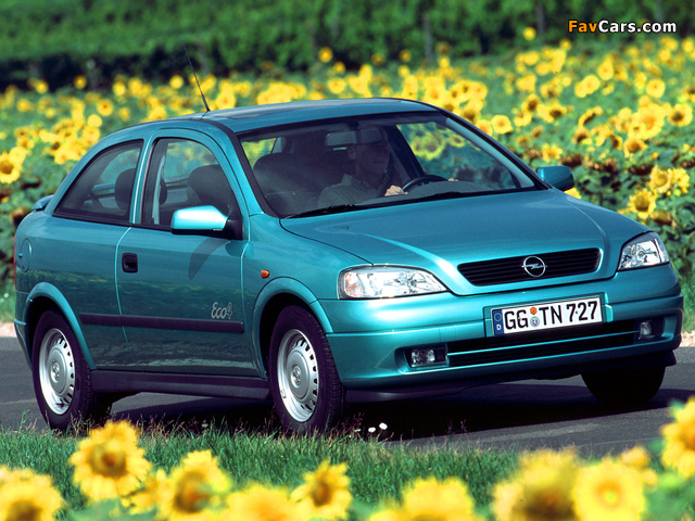 Opel Astra Eco4 (G) 2001–04 photos (640 x 480)