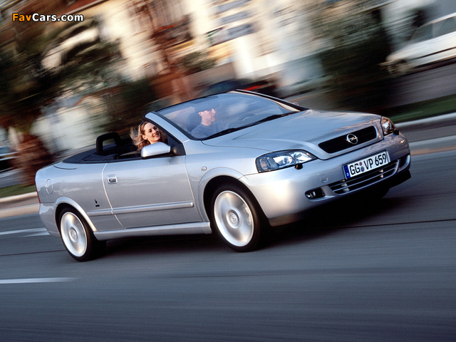 Opel Astra Cabrio (G) 2001–05 photos (640 x 480)