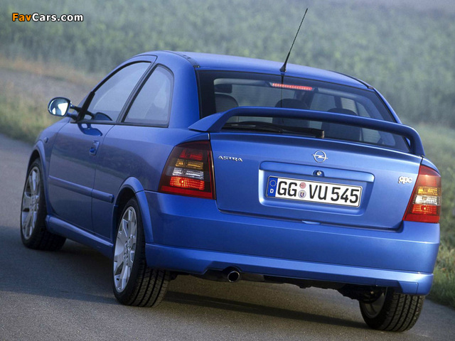 Opel Astra OPC (G) 2002–04 pictures (640 x 480)