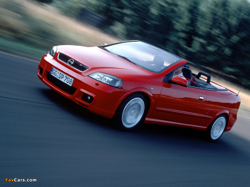 Opel Astra OPC Cabrio (G) 2002–04 pictures (800 x 600)