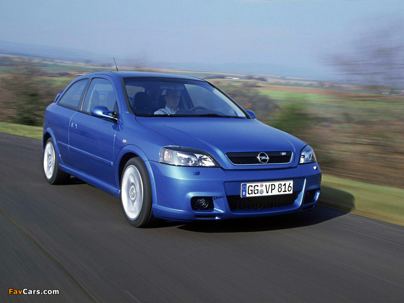 Opel Astra OPC (G) 2002–04 wallpapers (800 x 600)