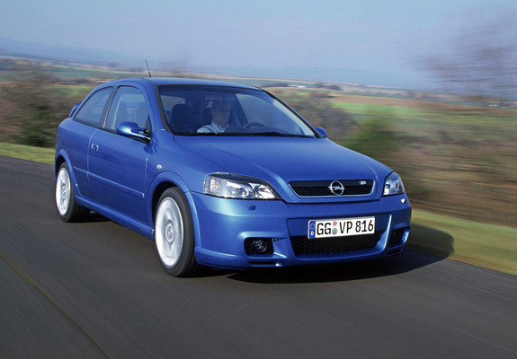Opel Astra OPC (G) 2002–04 wallpapers