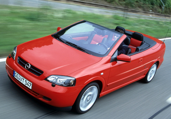 Opel Astra Cabrio Linea Rossa (G) 2003–04 pictures