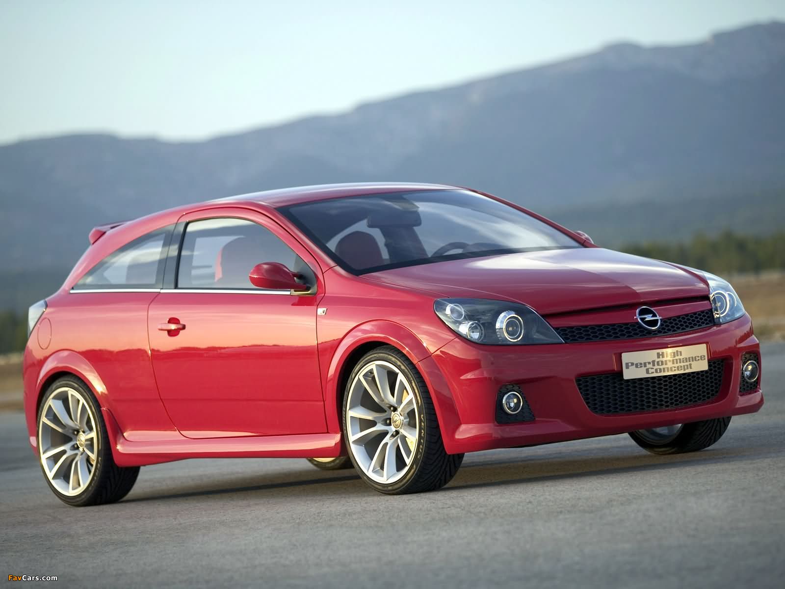 Opel Astra GTC High Performance Concept (H) 2004 images (1600 x 1200)