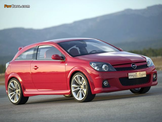 Opel Astra GTC High Performance Concept (H) 2004 images (640 x 480)