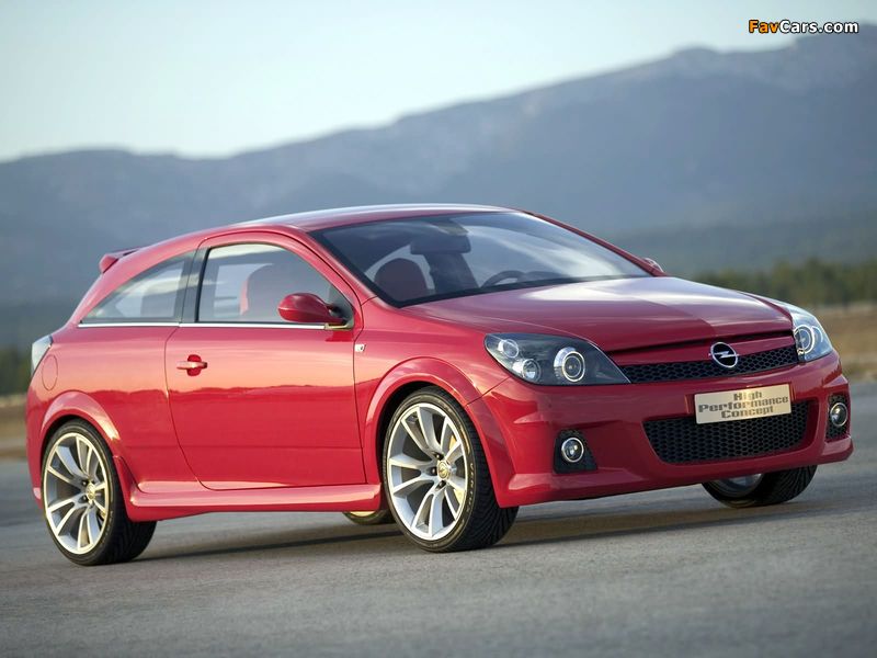 Opel Astra GTC High Performance Concept (H) 2004 images (800 x 600)