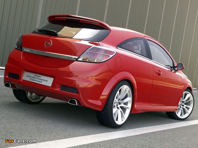 Opel Astra GTC High Performance Concept (H) 2004 photos (640 x 480)