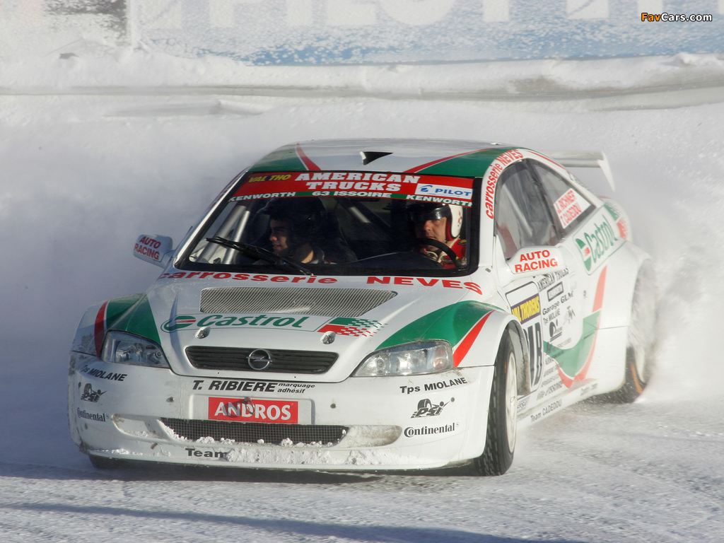 Opel Astra Coupe Trophée Andros 2004–05 photos (1024 x 768)