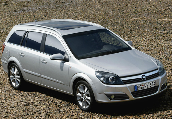 Opel Astra Caravan (H) 2004–07 photos
