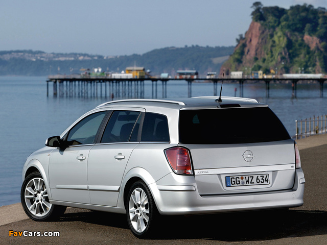 Opel Astra Caravan (H) 2004–07 photos (640 x 480)